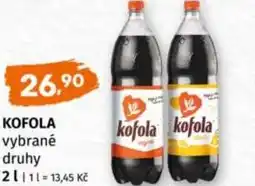 Trefa Kofola nabídka
