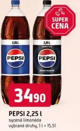 Trefa Pepsi nabídka