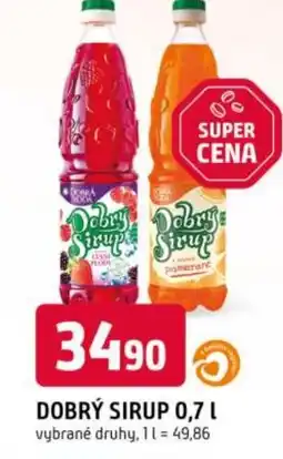 Trefa Dobrý sirup nabídka