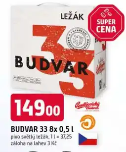 Trefa Budvar 33 nabídka