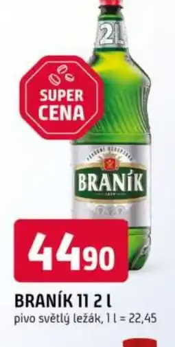 Trefa Braník 11 pivo světlý ležák nabídka