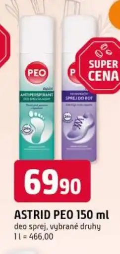 Trefa Astrid peo deo sprej nabídka