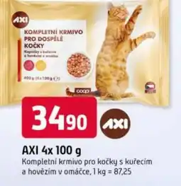Trefa AXI Kompletní krmivo pro kočky s kuřecím a hovězím v omáčce nabídka