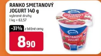 Trefa Ranko smetanový jogurt nabídka
