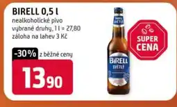 Trefa Birell nealkoholické pivo nabídka