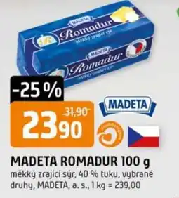 Trefa Madeta romadur nabídka