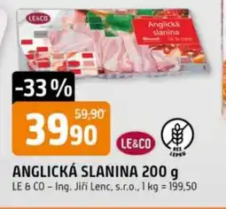 Trefa Anglická slanina nabídka