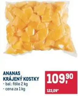Makro Ananas krájený kostky nabídka