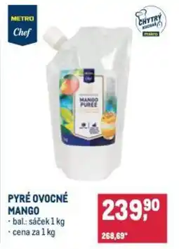 Makro Pyré ovocné mango nabídka