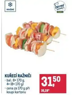 Makro Kuřecí ražniči nabídka