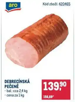 Makro Debrecínská pečeně nabídka