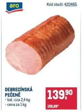 Makro Debrecínská pečeně nabídka