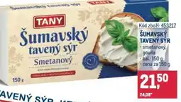 Makro Tany Šumavský tavený sýr nabídka