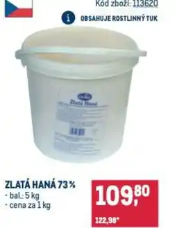 Makro Zlatá haná 73% nabídka