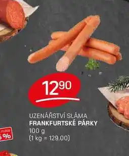Flop FRANKFURTSKÉ PÁRKY 100 g nabídka