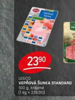 Flop VEPŘOVÁ ŠUNKA STANDARD 100 g, krájené nabídka