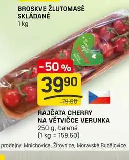 Flop RAJČATA CHERRY NA VĚTVIČCE VERUNKA 250 g nabídka