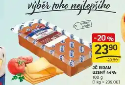 Flop JČ EIDAM UZENÝ 44% 100g nabídka