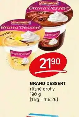 Flop Grand Dessert 190g nabídka
