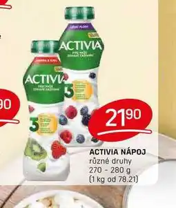 Flop ACTIVIA NÁPOJ různé druhy 270-280 g nabídka