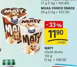 Flop MATY různé druhy 110 g nabídka