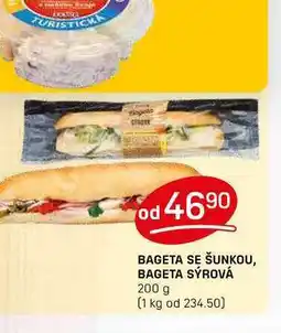 Flop BAGETA SE ŠUNKOU, BAGETA SÝROVÁ 200 g nabídka