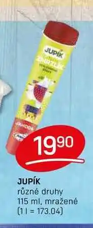 Flop JUPÍK různé druhy 115 ml, mražené nabídka