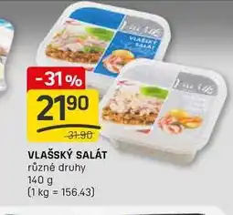 Flop VLAŠSKÝ SALÁT různé druhy 140 g nabídka