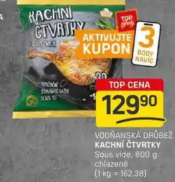 Flop KACHNÍ ČTVRTKY Sous vide, 800 g chlazené nabídka
