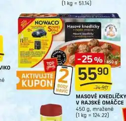 Flop MASOVÉ KNEDLÍČKY V RAJSKÉ OMÁČCE 450 g nabídka