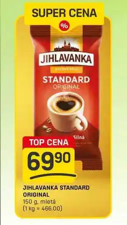 Flop JIHLAVANKA STANDARD ORIGINAL 150 g, mletá nabídka