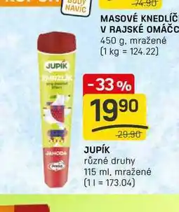 Flop JUPÍK různé druhy 115 ml, mražené nabídka