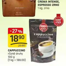 Flop CAPPUCCINO různé druhy 100g nabídka