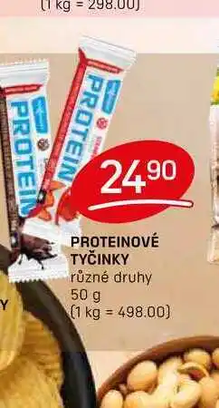 Flop PROTEINOVÉ TYČINKY různé druhy 50 g nabídka