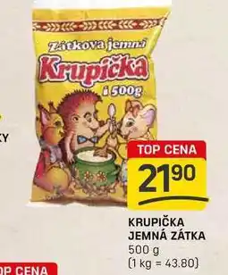 Flop KRUPIČKA JEMNÁ ZÁTKA 500 g nabídka