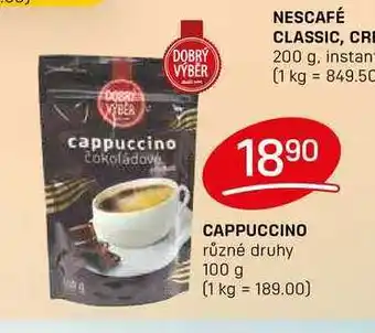 Flop CAPPUCCINO různé druhy 100 g nabídka