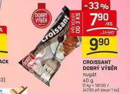 Flop CROISSANT DOBRÝ VÝBĚR nugát 40 g nabídka