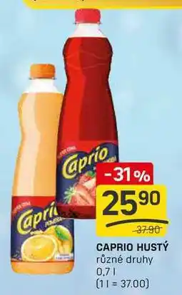 Flop CAPRIO HUSTÝ různé druhy 0,7l nabídka