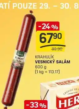 Flop VESNICKÝ SALÁM 600 g nabídka