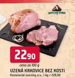Trefa Uzená krkovice bez kosti 100g nabídka