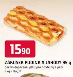 Trefa Zákusek puding a jahody 95g nabídka