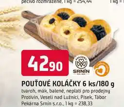Trefa POUŤOVÉ KOLÁČKY 6 ks/180 g nabídka