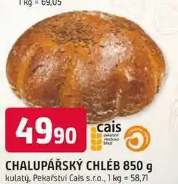 Trefa CHALUPÁŘSKÝ CHLÉB 850 g nabídka