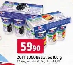 Trefa ZOTT JOGOBELLA 6x 100 g L.Casei nabídka