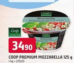 Trefa COOP PREMIUM MOZZARELLA 125 g nabídka