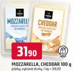 Trefa MOZZARELLA, CHEDDAR 100 g plátky nabídka