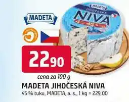 Trefa MADETA JIHOČESKÁ NIVA 45% tuku, 100g nabídka