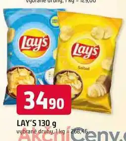 Trefa LAY'S 130 g nabídka