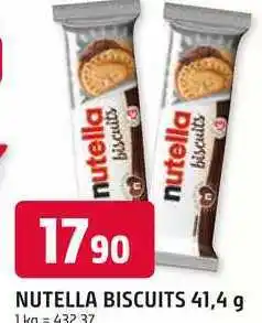 Trefa NUTELLA BISCUITS 41,4 g nabídka