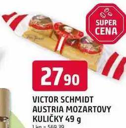 Trefa VICTOR SCHMIDT AUSTRIA MOZARTOVY KULIČKY 49 g nabídka